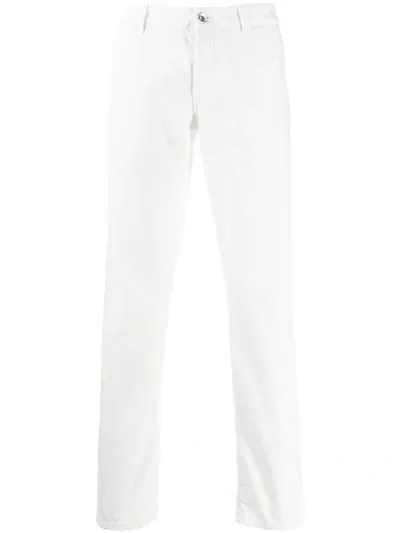 Brunello Cucinelli Slim-fit Trousers In White