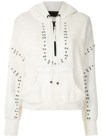 Andrea Bogosian Rosan Hoodie In White