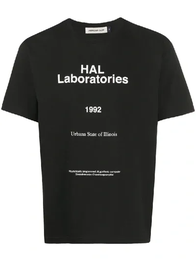 Undercover Hal Laboratories Print T-shirt In Black