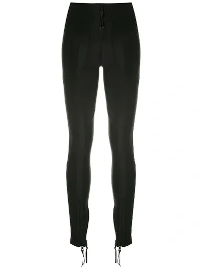 Andrea Bogosian Raquel Skinny Trousers In Black