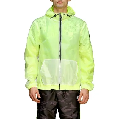 Hydrogen One Off H-lab Hooded Jacket In Transparent