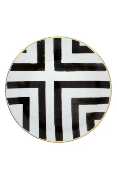 Christian Lacroix Sol Y Sombra Dinner Plate In White