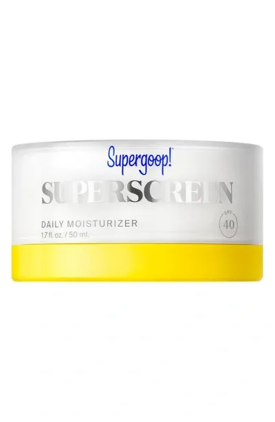 Supergoopr Superscreen Daily Moisturizer Spf 40