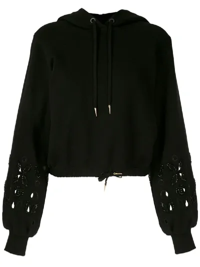 Andrea Bogosian Rocha Embroidered Sweatshirt In Black