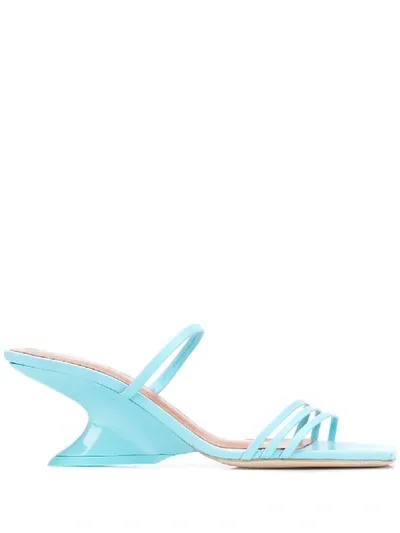 Rejina Pyo Romy Square-toe Sandals In Blue