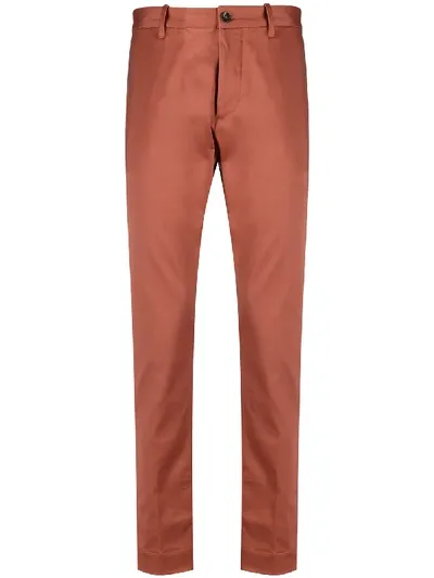 Nine In The Morning Slim-fit Trousers In Red