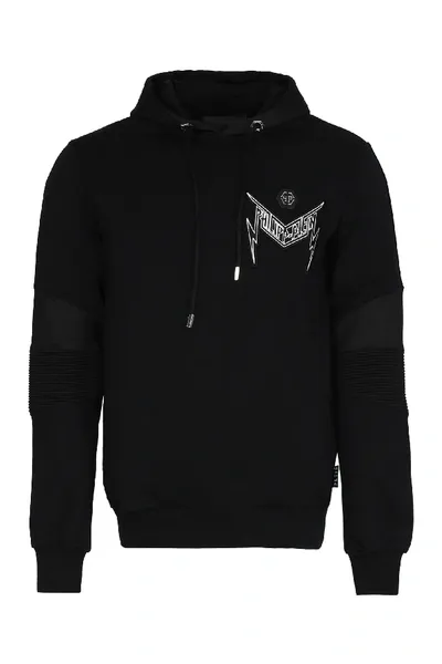 Philipp Plein Thunder Hoodie In Black