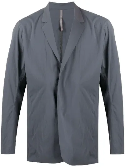 Ader Error Concealed Fastening Blazer In Grey