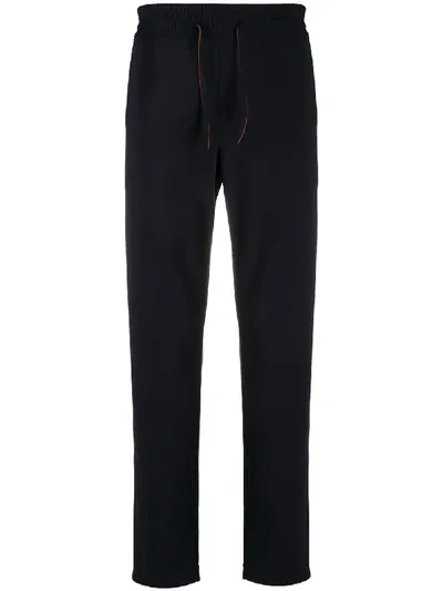 Loro Piana Knitted Track Pants In Blue