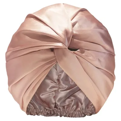 Slip Pure Silk Turban - Pink