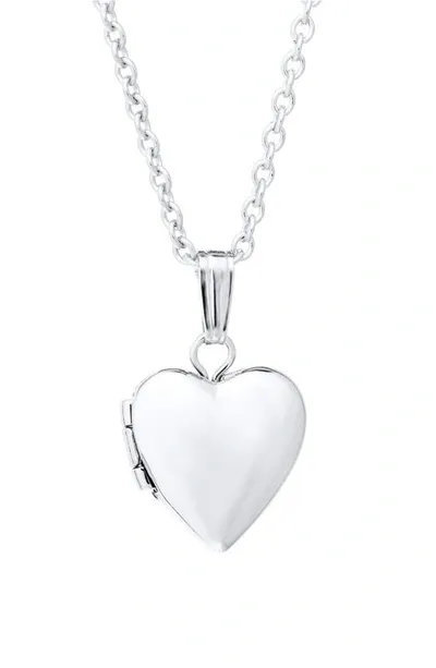 Mignonette Babies' Sterling Silver Locket Necklace