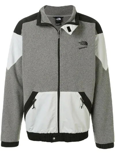 The North Face Combo Windbreaker Jacket In Grey