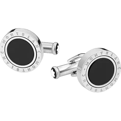 Montblanc Meisterstück Cufflinks In Silver