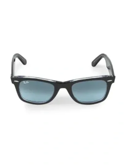 Ray Ban Rb2140 50mm Iconic Wayfarer Sunglasses In Black