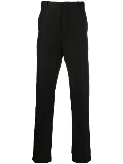 Forme D'expression Straight-leg Trousers In Black