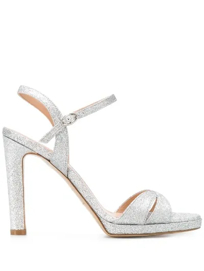 Roberto Festa Arny 105mm Sandals In Silver