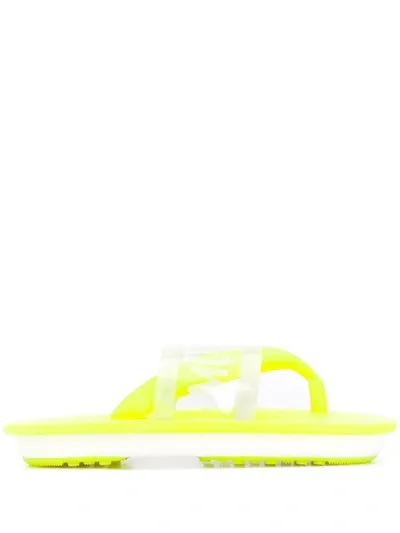 Moon Boot Flip-flops Aus Pvc In Yellow