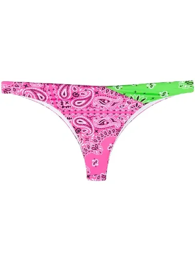 Mc2 Saint Barth Moore Bikini Bottoms In Pink