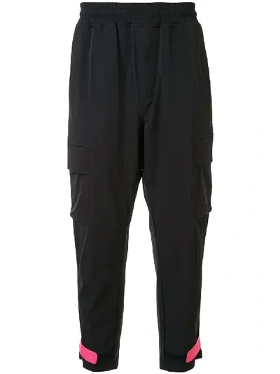 Clot Comfort Fit Cargo Pants In Blue