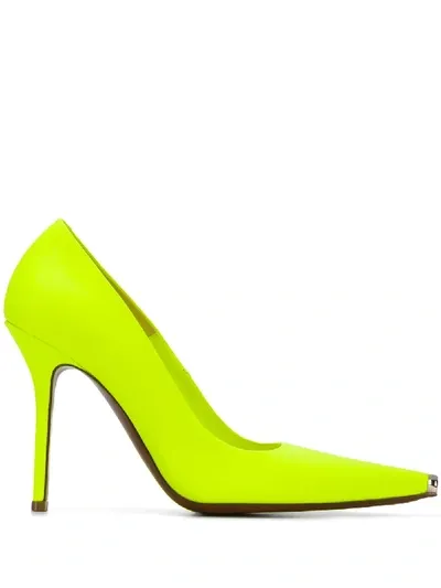 Vetements 110mm Décolleté Pumps In Yellow