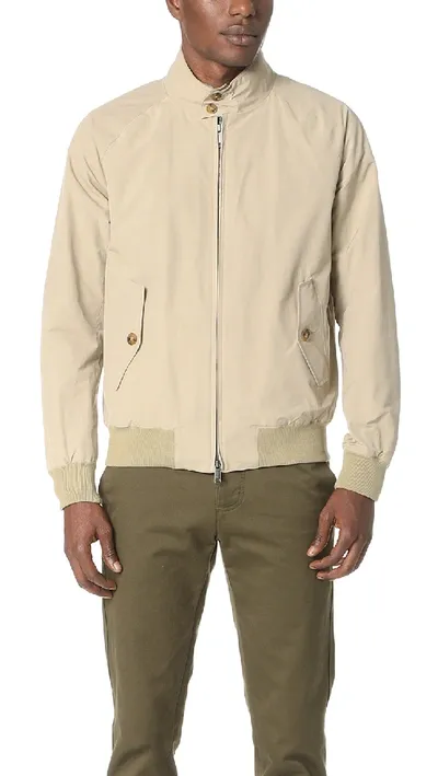 Baracuta G9 Harrington Jacket - Natural