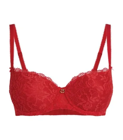 Aubade Moulded Comfort Rosessence Half-cup Bra In Gala