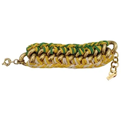 Pre-owned Etro Gold Metal Bracelet