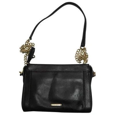 Pre-owned Rebecca Minkoff Leather Crossbody Bag In Black