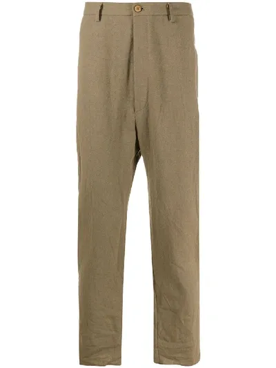 Poème Bohèmien Slim Fit Chinos In Green