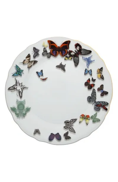 Christian Lacroix Butterfly Parade Dinner Plate In White