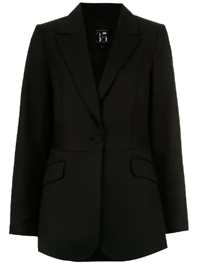 Alcaçuz 'liceu' Blazer In Black