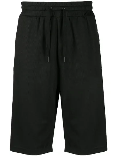 Kappa Authentic Jpn Ciutrus Bermuda Shorts In Black