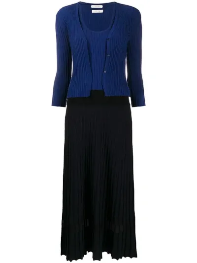 Dorothee Schumacher V-neck Cardigan In Blue