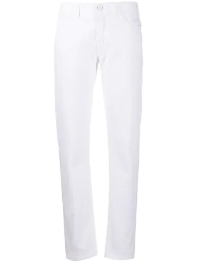 Frankie Morello Straight-leg Jeans In White