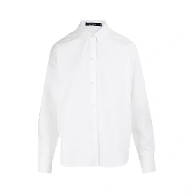 Sofie D'hoore Relaxed Long-sleeve Shirt In White