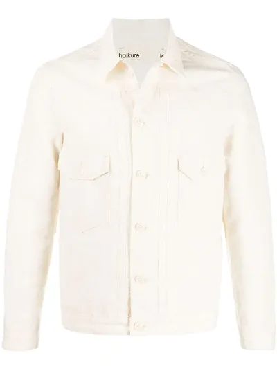 Haikure Joseph Flap Pocket Jacket In Neutrals