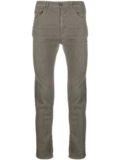 Poème Bohèmien Mid-rise Skinny-fit Jeans In Grey