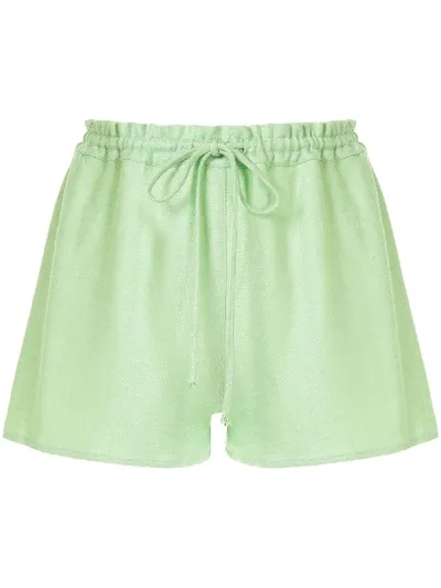 Cult Gaia 'sissi' Shorts In Green