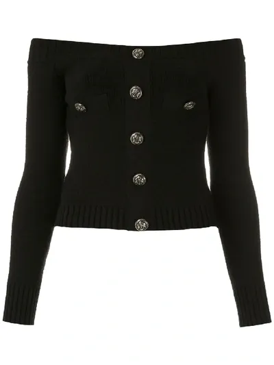 Andrea Bogosian Reganny Knit Blouse In Black