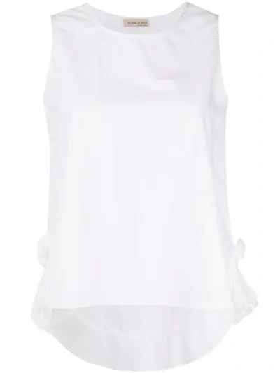 Blanca Vita Swing Top In White