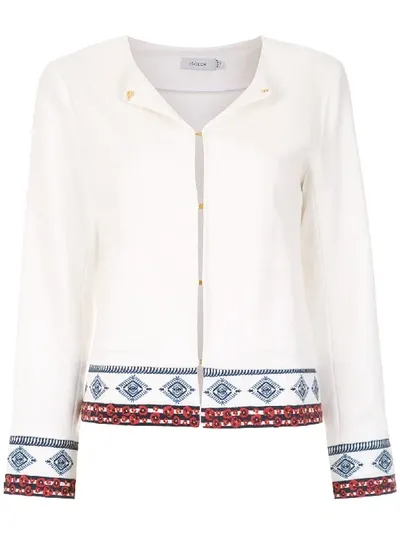 Isolda Caramuru Coat In White