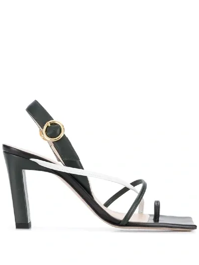 Wandler Elza Strappy Sandals In Black