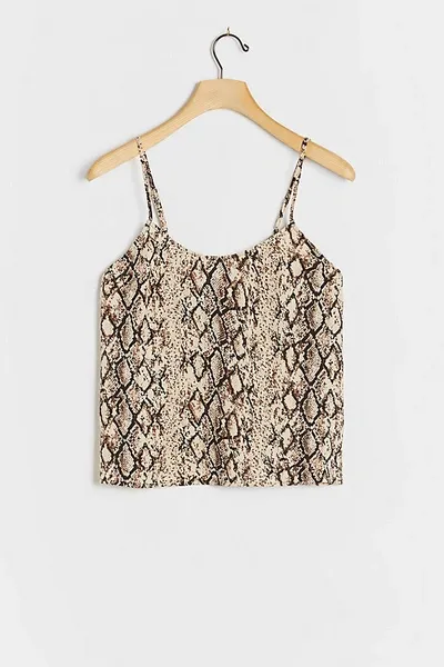 Bb Dakota Perry Snake-printed Cami