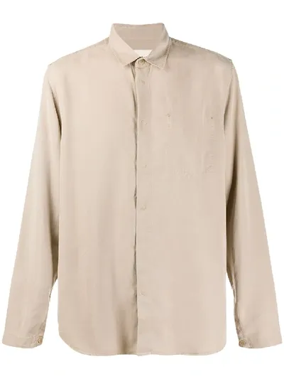 Folk Straight-fit Shirt In Neutrals