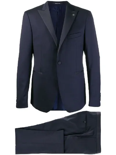 Tagliatore Dinner Two-piece Suit In Blue