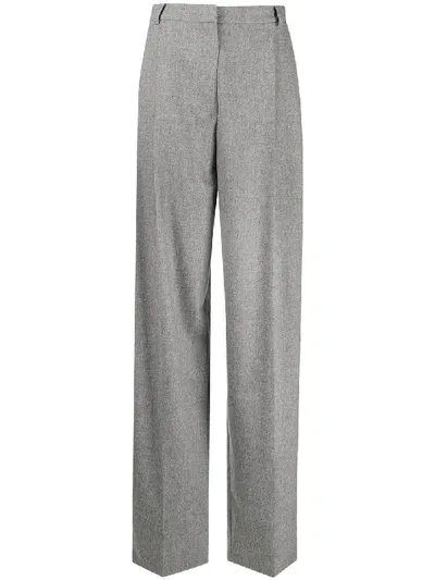 Magda Butrym High Waist Wide-leg Trousers In Grey