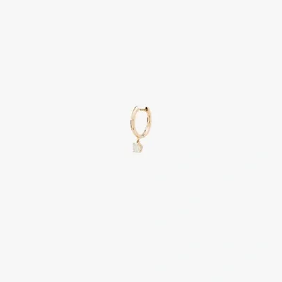 Anita Ko 18k Yellow Gold Diamond Hoop Earring