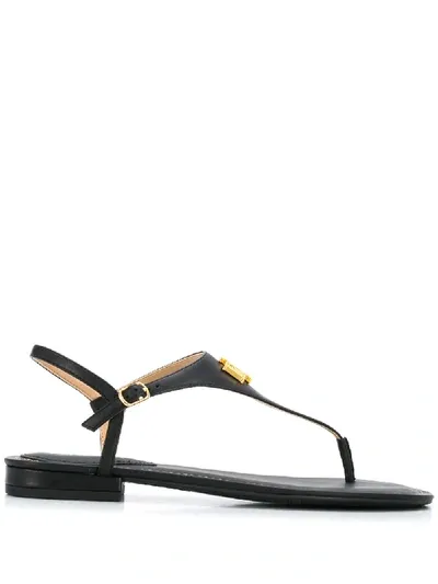 Lauren Ralph Lauren Ellington Sandals In Black