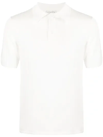 Sandro Short-sleeve Polo Shirt In White