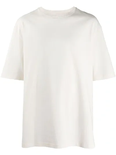 Bottega Veneta Drop-shoulder Short-sleeve T-shirt In White